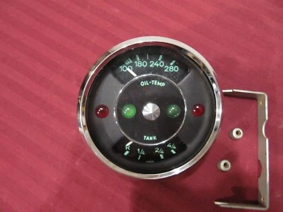 Porsche 356 Carrera 4 Cam VDO medidor de combinação de temperatura/combustível óleo 12V - Imagem 1 de 4