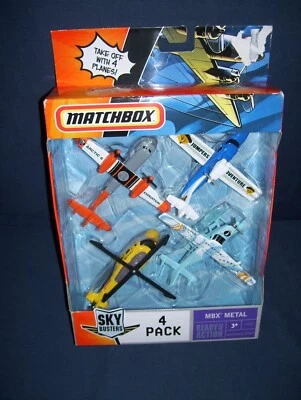 Matchbox Sky Busters Fly Into Adventure 4 Pack New Mattel 2006 Rare - Image 1 of 2