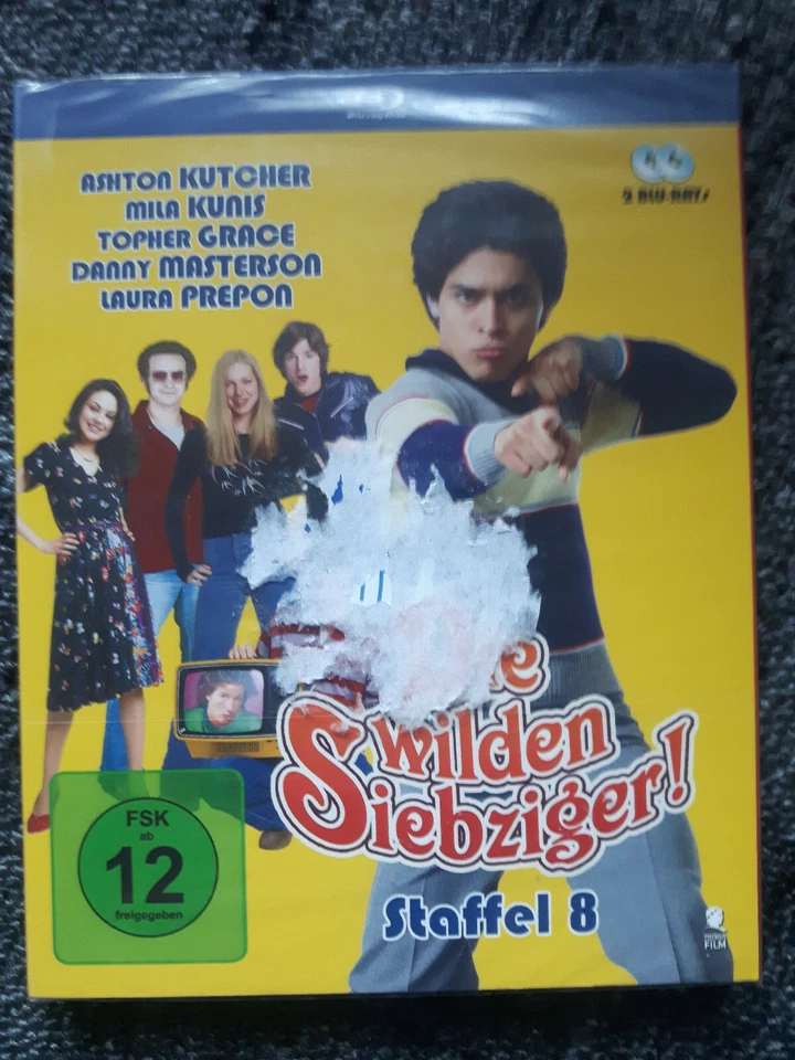 DIE WILDEN SIEBZIGER - STAFFEL 8 - Blu-ray - Ashton Kutcher, Mila Kunis - NEU - Bild 1 von 1