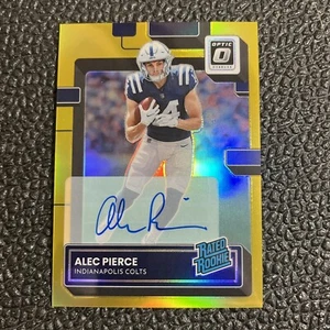 2022 Optic Alec Pierce Rated Rookie Autograph Gold Rc Auto #221 /10 Colts Wow 🔥 - Bild 1 von 8