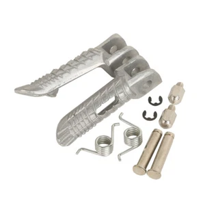 Pedales reposapiés delanteros para moto aptos para Suzuki GSXR 1000 GSX-R 1000 01-24 - Imagen 1 de 6