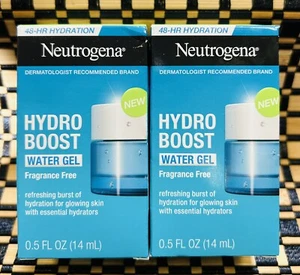 Idratante 2pk Neutrogena Hydro Boost gel acqua idratante dimensioni da viaggio / 0,5 once - Foto 1 di 3
