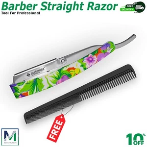 Para hombre Afeitado Borde Recto Corte Thorat Navaja Peluquería Afeitado Instumax - Imagen 1 de 8