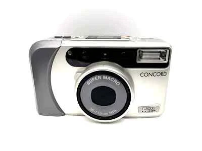Concord C3000 Point&shoot With 38-115mm Super Macro Compact Camera 35mm - Image 1 of 4