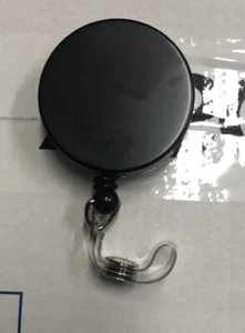 5er-Pack Schwerlast Metall einziehbare Abzeichenrolle KETTE Ziehen - Gürtelclip Ausweishalter - Bild 1 von 4