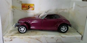 Maisto - Die Cast - PLYMOUTH PROWLER - Scala 1:24 - MOTORIZZATO - Porte aperte Nuovo con scatola - Foto 1 di 7