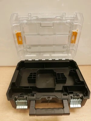 DeWalt Tstak 12V DCK211D2T Twinkit Carrying Case With Clear Lid DCF815 DCD710  - Image 1 of 4