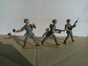 Authenticast HE Eire, British or Israeli infantry, 54mm lead lot of 3 infantry - Picture 1 of 3
