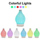 Wood Weave Vase Shape USB Humidifier Fragrance Diffusion Colorful Mood Light