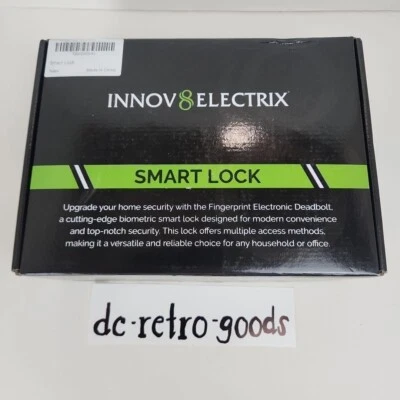 Cerradura inteligente con manija puerta WiFi de alta resistencia cerrojo para el hogar por INNOV8ELECTR  Foto 1 de 2