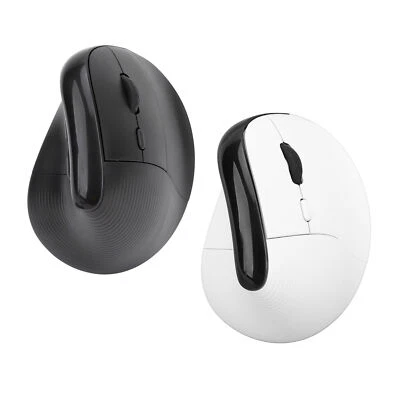 BT Wireless Mouse 4000DPI Ergonomic Design Reduce Muscle Strain Vertical Cor DE - Image 1 of 4