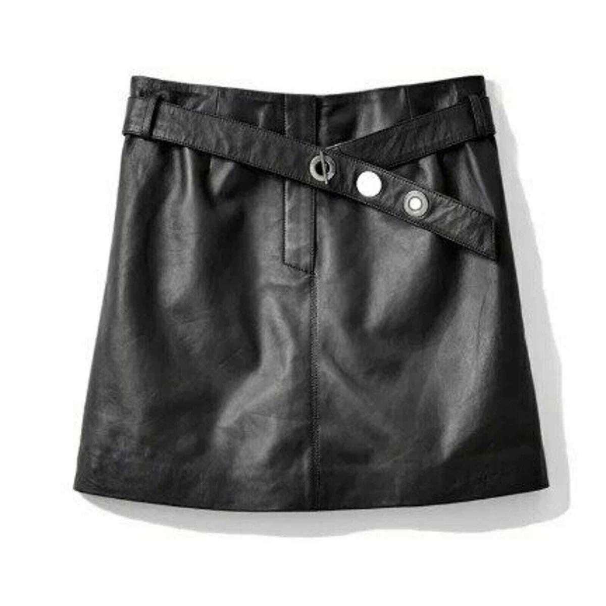 Falda Guess Mara Faux-gamuza Wrap Mujer Negras Multicolor Las