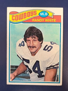 Tarjetas de fútbol americano Topps #342 1977 Randy White Cowboys bajo grado G/F/P ver fotos - Imagen 1 de 2