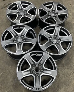 5 Jeep Wrangler Gladiator Rubicon 17" Factory OEM Wheels Rims 2007-24 9217 #2959 - Picture 1 of 6