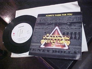 STRYPER 45 Enigma 1980'S ROCK always there  Canada Vinyl  FIRST PRESSING NM PS - Picture 1 of 2
