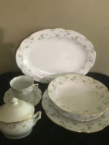 Hermoso tazón de cena chino fino hogar taza plato de madera de brezo ME212 - Imagen 1 de 2