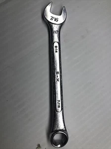 Clé mixte S-K Tools 7/16" 6 points C-14 USA - Photo 1/5