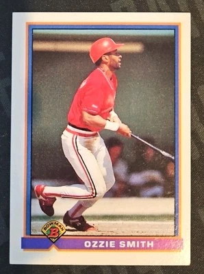 Bowman 1991 - Ozzie Smith #398 Foto 1 de 4