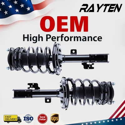 2X RAYTEN Complete Front Struts Assys For 2007-2011 Toyota Camry 06-12 Avalon - Image 1 of 4