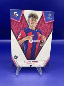 Lamine Yamal 2024 Topps Champions League FC Barcelona Esordiente - Foto 1 di 2