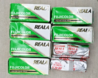 FUJICOLOR REALA, 120, Exp. 3/93, Always Frozen, 8 rollos Foto 1 de 2