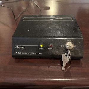 Quorum A-160 Security Monitor - Used, Fully Working, Includes Key - Picture 1 of 8