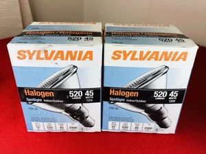 2 Lot Sylvania Hal PAR 38 45W 520 Lumen Capsylite Spotlight Indoor Outdoor - Picture 1 of 3