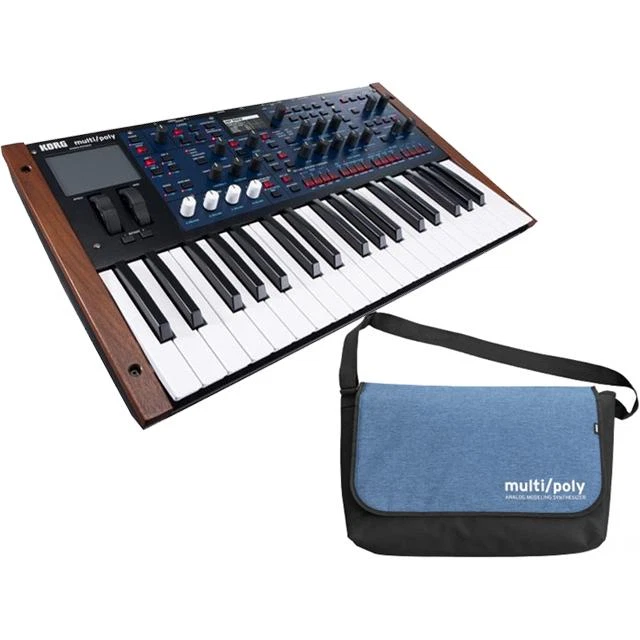 Korg multi/poly Analog Modeling Synthesizer MULTIPOLY with Soft Case 5.4kg