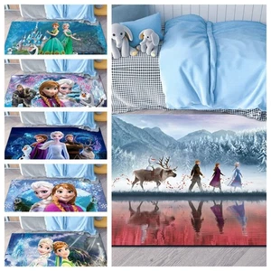 Frozen Cartoon Children Carpet Bedroom Cute Princess Room Bed Girly Heart Pink A - Picture 1 of 23
