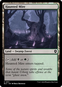Haunted Mire #311 | Near Mint | BLC Bloomburrow Commander Magic MTG - Picture 1 of 1