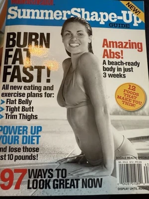 Women's Health Summer Shape Up Magazine Guide 2006 Rodale Special Burn Fat Fast - Image 1 of 4