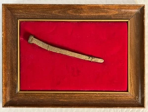 Antiguo Naufragio de Barco con Picos de Bronce enmarcado Flota Española Costa de Florida - Imagen 1 de 9