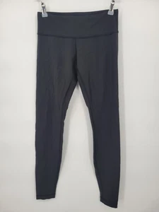 Lululemon Womens Leggings Sz 6 Black - Picture 1 of 5