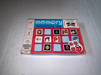RARE Vintage 1968 Memory card Game MB 4664 108 Cards 100% COMPLETE EXCELLENT!!!! - Image 1 of 3
