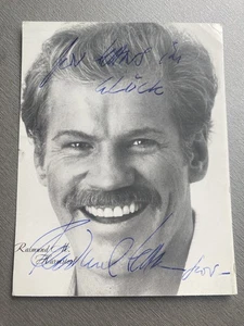 Tarjeta de autógrafo firmada original RAIMUND HARMSTORF (†1998) 10x15 autógrafo - Imagen 1 de 1