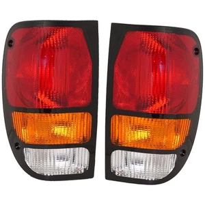 Tail Light Set For 1994-2000 Mazda B4000 94-97 B2300 LH RH Amber Clear Red CAPA - Picture 1 of 15