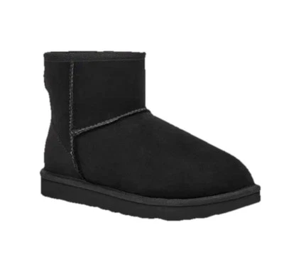 Bota UGG Classic Mini II en Negro para Mujer Nueva Talla US 8, EU 39 Foto 1 de 4
