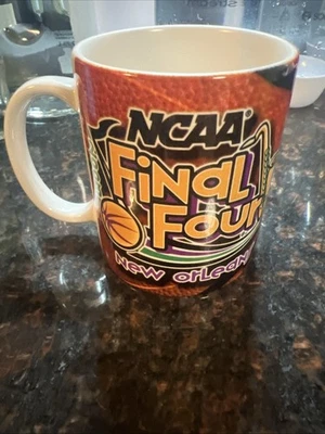 Taza de café de cerámica NCAA Basketball Final Four 2003 New Orleans Foto 1 de 4