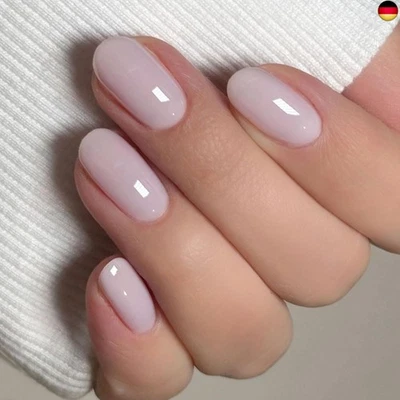 JMEOWIO Nagelfolie Gel Nagelfolien Selbstklebend Nail Sticker Uv Härtend