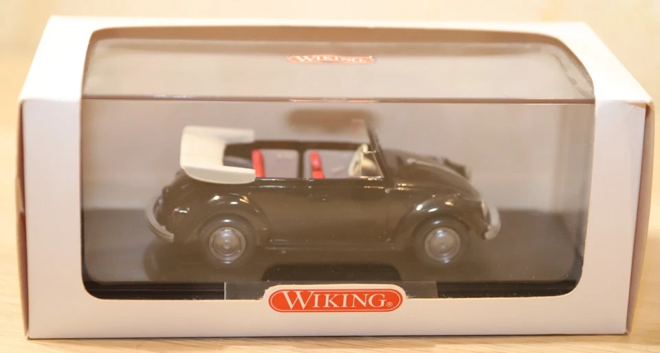 Wiking 7620139 VW Käfer Cabrio, schwarz OVP, H0, 1:40 - Bild 1 von 4