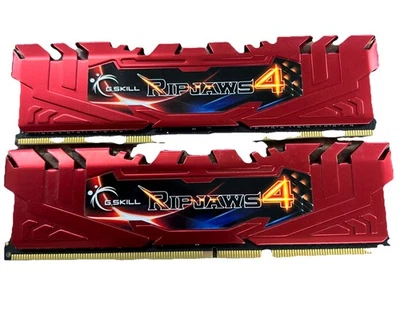 G. Skill Ripjaws 4 DDR4 16GB(4x4GB) PC4-24000 Desktop Memory F4-3000C15Q-16GRR - Image 1 of 3