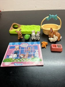 🐇 Vintage Littlest Pet Shop Mama & Baby Hasen Kenner 1992 R4 - Bild 1 von 5