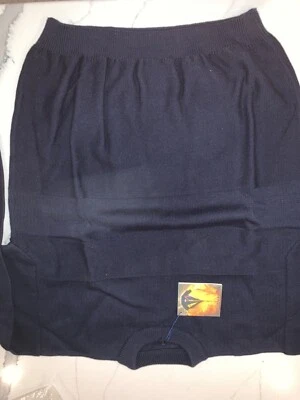 Cutter and Buck Men’s Navy Blue Crewneck Cotton Sweater, Size M - Image 1 of 2