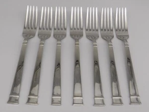 7 Forchette da Pranzo Heritage Mint Ltd. Bentley Acciaio Inox 18/10 Cina - Foto 1 di 6