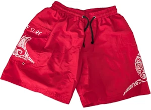 Boys Swimsuit Trunks,  Size S, Red - Picture 1 of 12