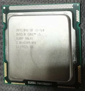 Intel Core i5-760 2.8GHz Quad-Core (BX80605I5760) Processor - Picture 1 of 2