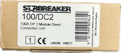 CRABTREE STARBREAKER 100A DP 2 MODULE DIRECT CONNECTION UNIT 100/DC2