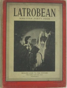 1944 LATROBE HIGH SCHOOL Latrobean Yearbook Arnold Palmer 136958 - Picture 1 of 6