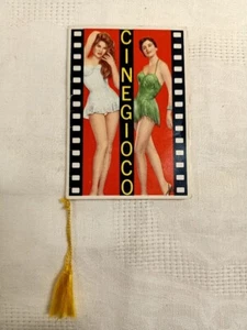 Calendarietto da Salone con scritta Cine gioco - Foto 1 di 6