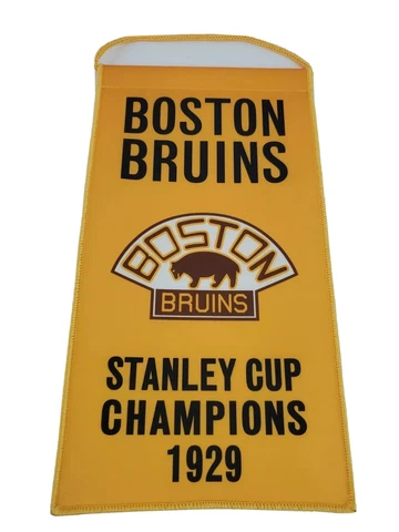 Boston Bruins Stanley Cup Champions 1929 Banner Pennant Flag NHL Hockey Cover